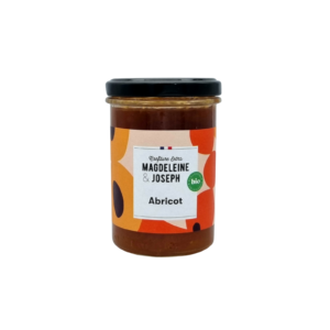 Confiture Abricot Bio Magdeleine et Joseph 240g : A la fois douce et acidulée, elle plaira aux petits et aux grands gourmands !