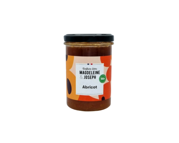 Confiture Abricot Bio Magdeleine et Joseph 240g : A la fois douce et acidulée, elle plaira aux petits et aux grands gourmands !